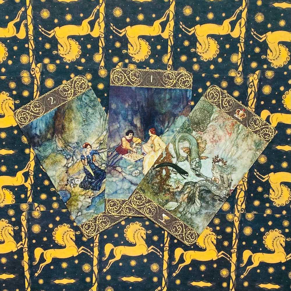 KNYGA Lo Scarabeo Edmund Dulac Taro Kortos