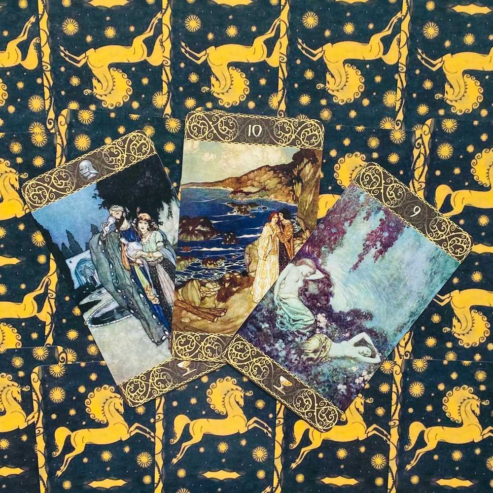 KNYGA Lo Scarabeo Edmund Dulac Taro Kortos