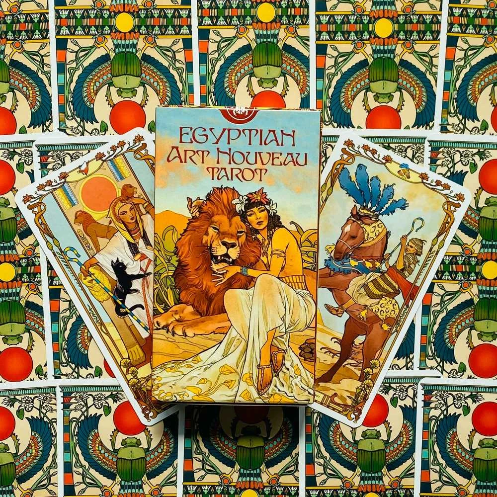 Lo Scarabeo Egyptian Art Nouveau Tarot Kortos
