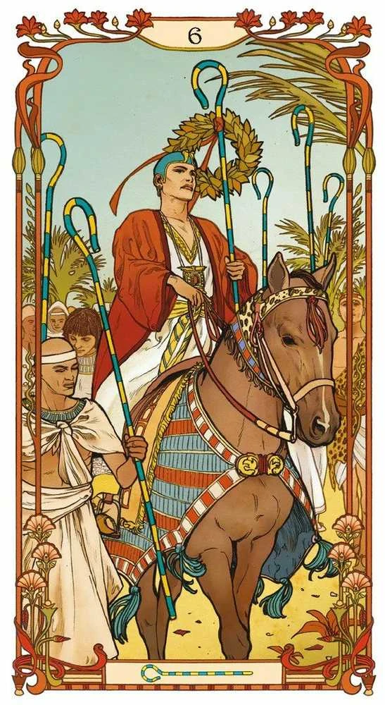 Lo Scarabeo Egyptian Art Nouveau Tarot Kortos