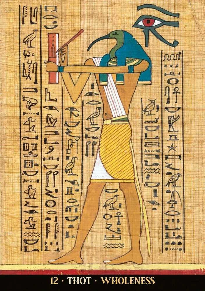 Lo Scarabeo Egyptian Gods Oracle Kortos