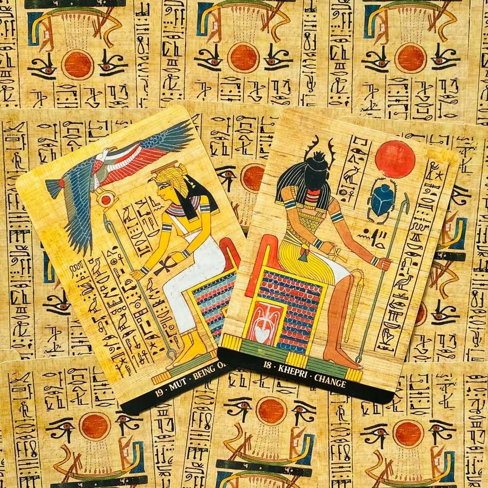 Lo Scarabeo Egyptian Gods Oracle Kortos