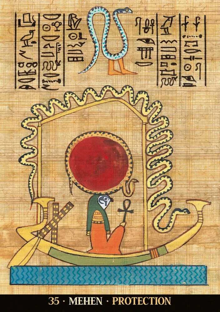 Lo Scarabeo Egyptian Gods Oracle Kortos
