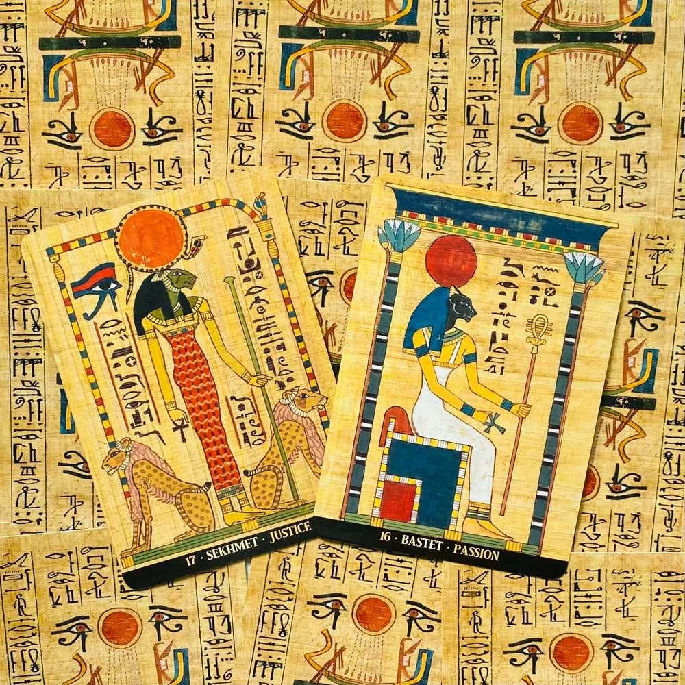 Lo Scarabeo Egyptian Gods Oracle Kortos