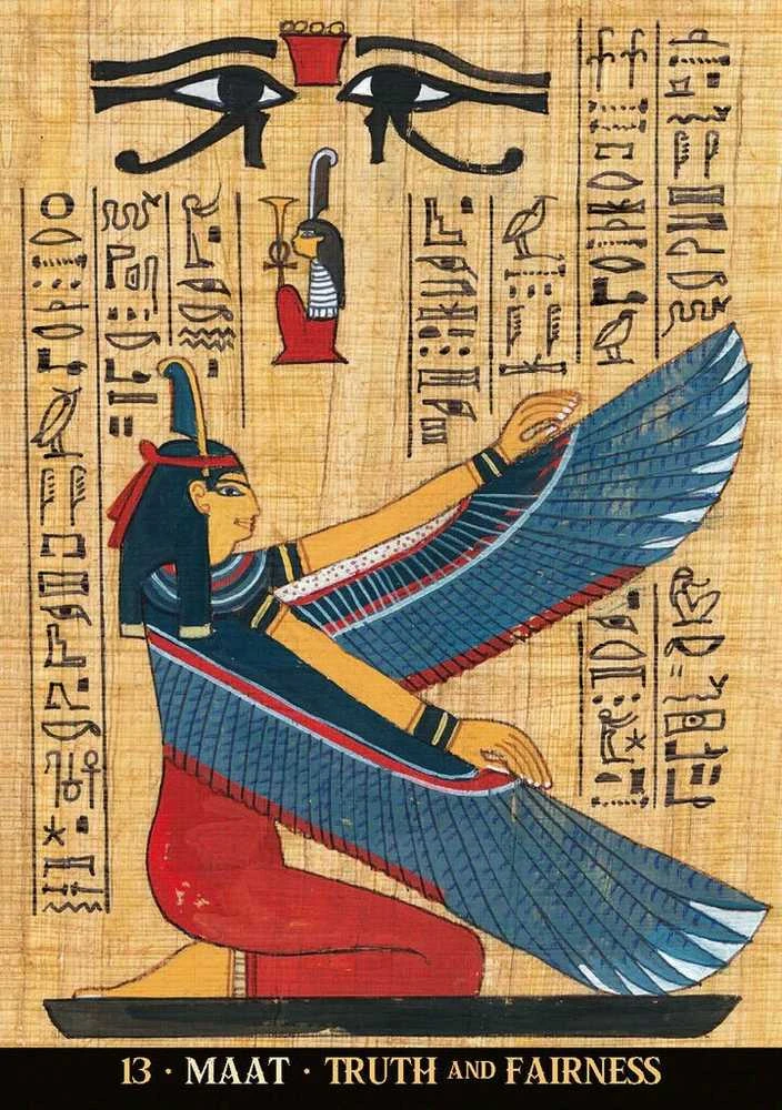 Lo Scarabeo Egyptian Gods Oracle Kortos