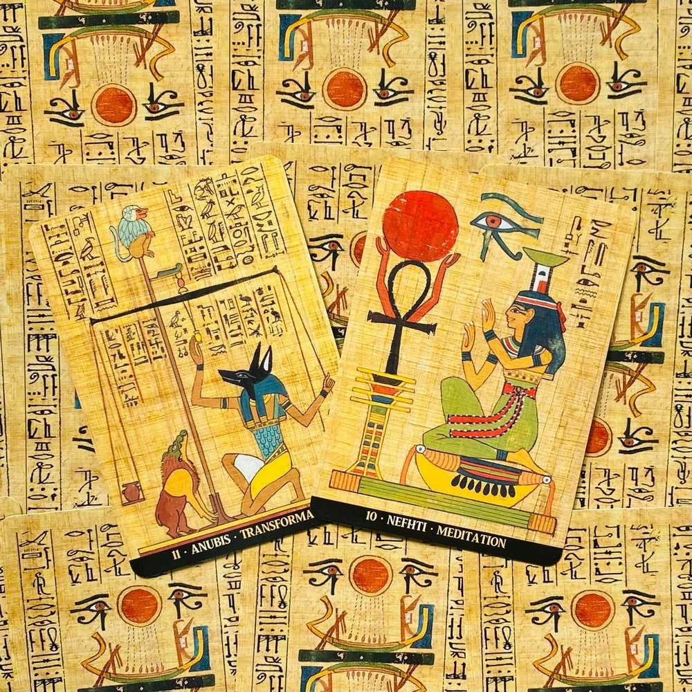 Lo Scarabeo Egyptian Gods Oracle Kortos