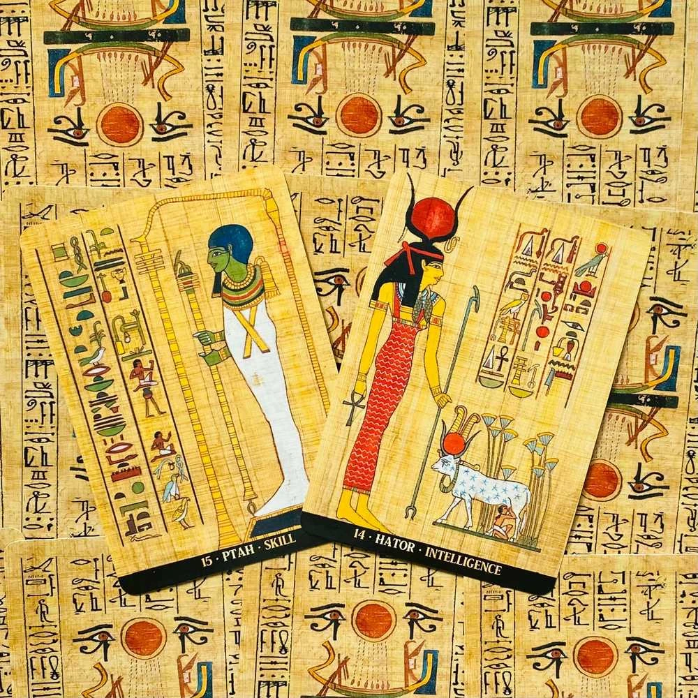 Lo Scarabeo Egyptian Gods Oracle Kortos