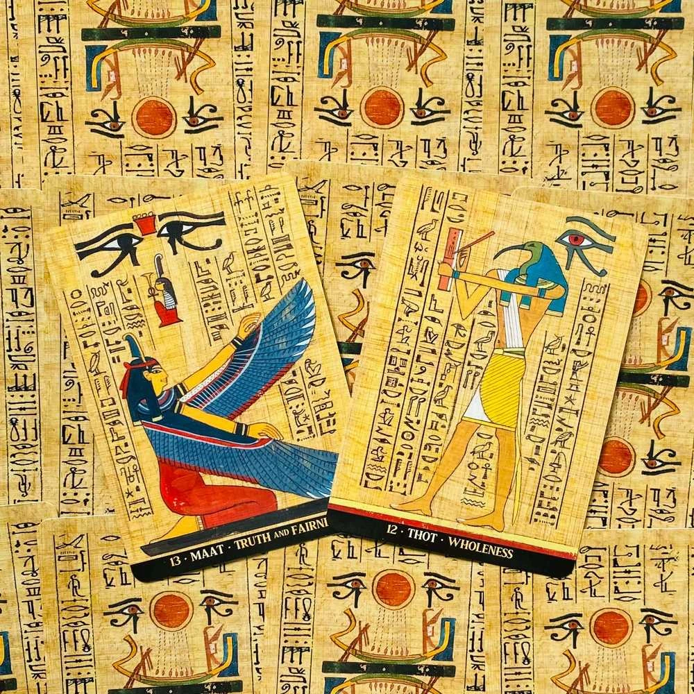 Lo Scarabeo Egyptian Gods Oracle Kortos