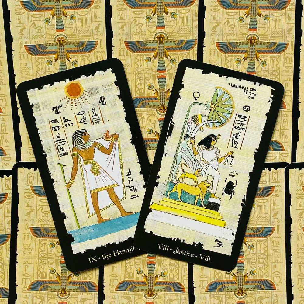 Lo Scarabeo Egyptian Tarot Grand Trumps Kortos
