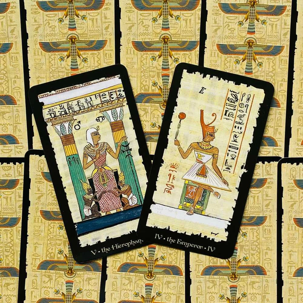 Lo Scarabeo Egyptian Tarot Grand Trumps Kortos