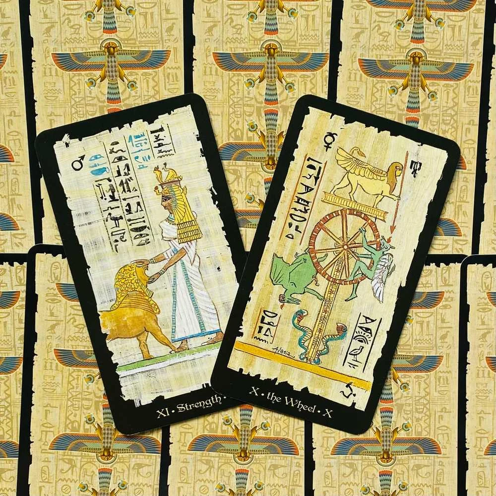 Lo Scarabeo Egyptian Tarot Grand Trumps Kortos