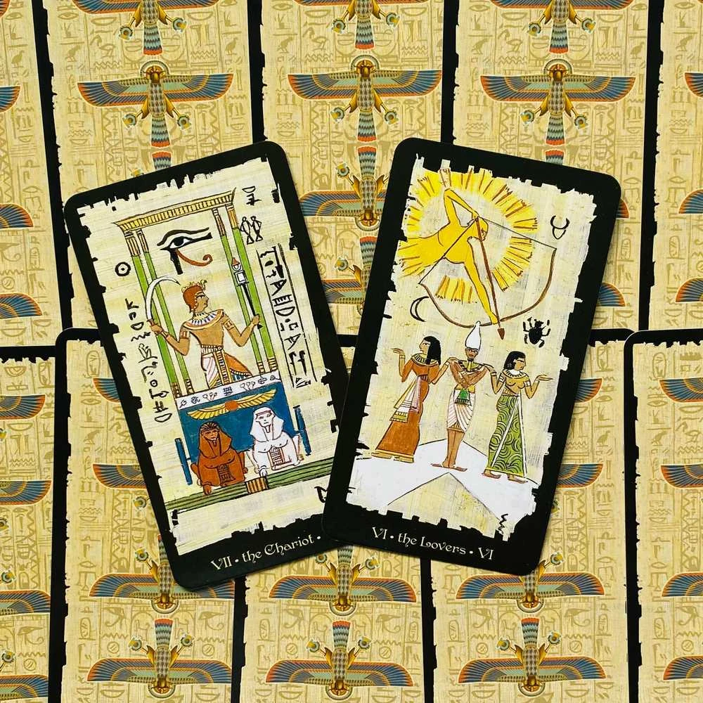 Lo Scarabeo Egyptian Tarot Grand Trumps Kortos