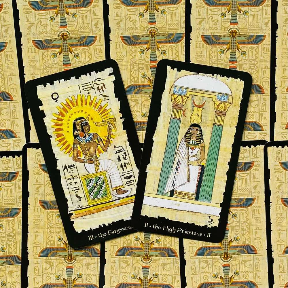 Lo Scarabeo Egyptian Tarot Grand Trumps Kortos