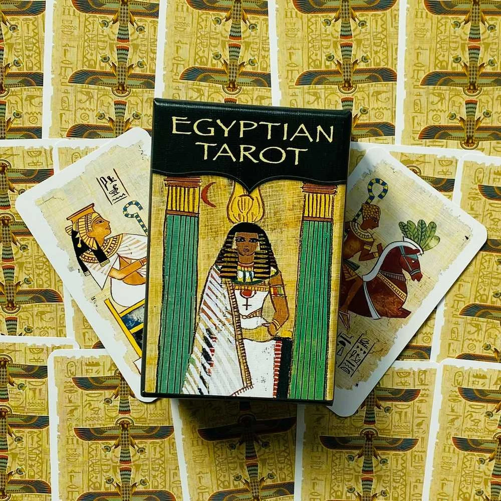 Lo Scarabeo Egyptian Tarot Mini (new Edition) Taro Kortos