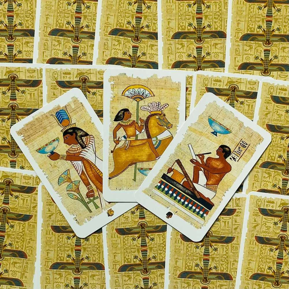 Lo Scarabeo Egyptian Tarot Mini (new Edition) Taro Kortos