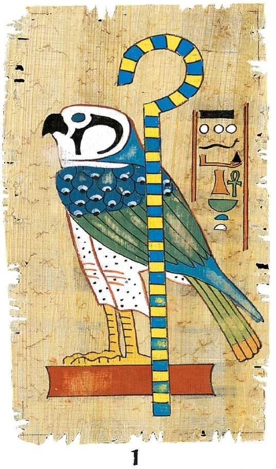 Lo Scarabeo Egyptian Tarot Mini (new Edition) Taro Kortos