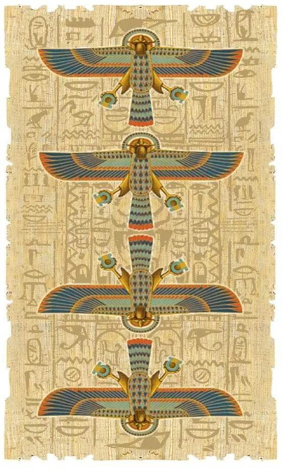 Lo Scarabeo Egyptian Tarot Mini (new Edition) Taro Kortos