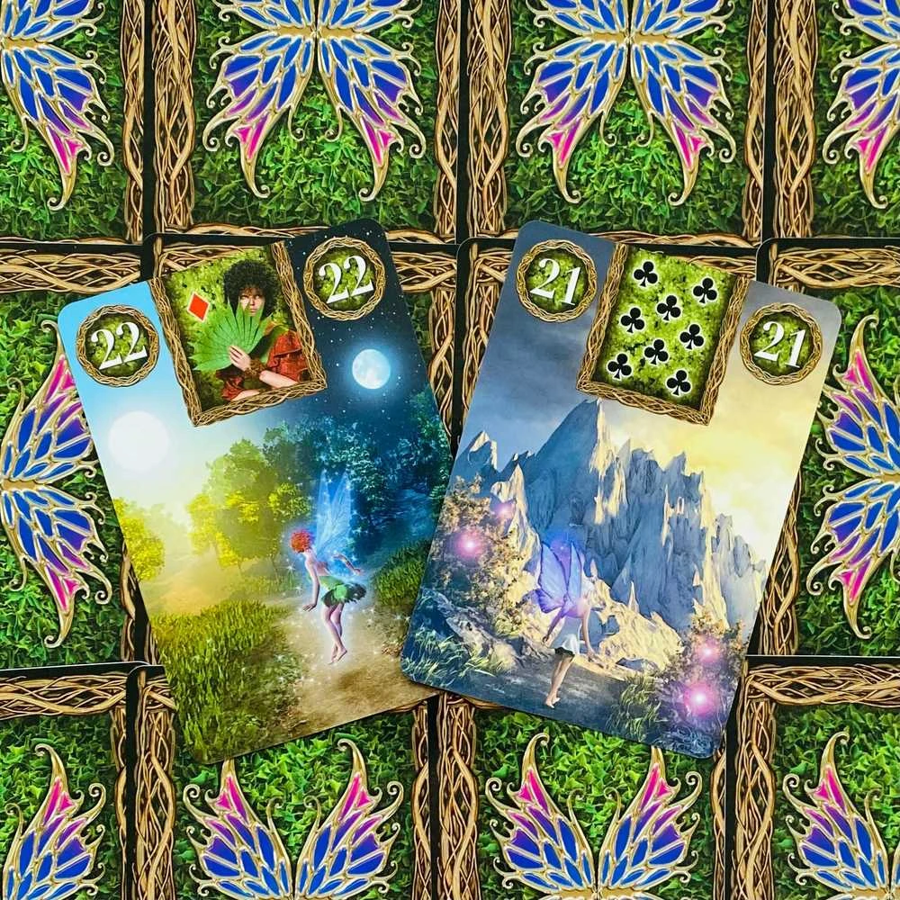 Lo Scarabeo Fairy Lenormand Oracle Kortos
