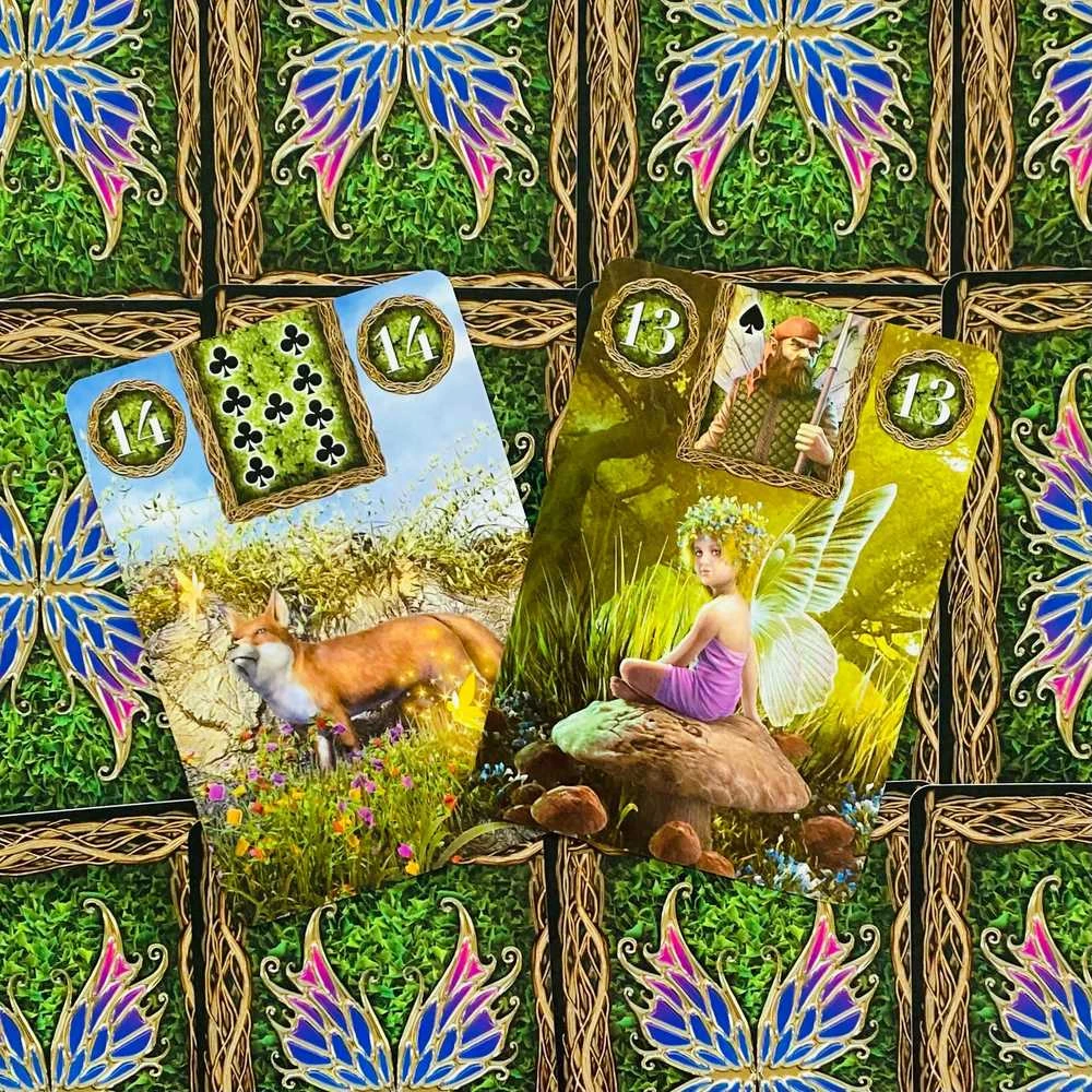 Lo Scarabeo Fairy Lenormand Oracle Kortos