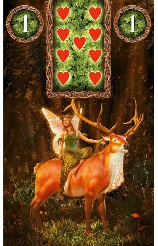 Lo Scarabeo Fairy Lenormand Oracle Kortos