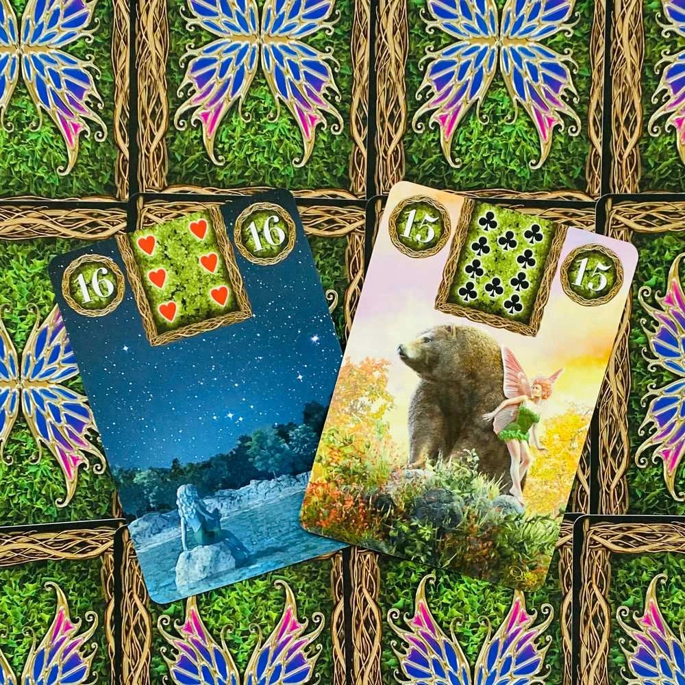 Lo Scarabeo Fairy Lenormand Oracle Kortos