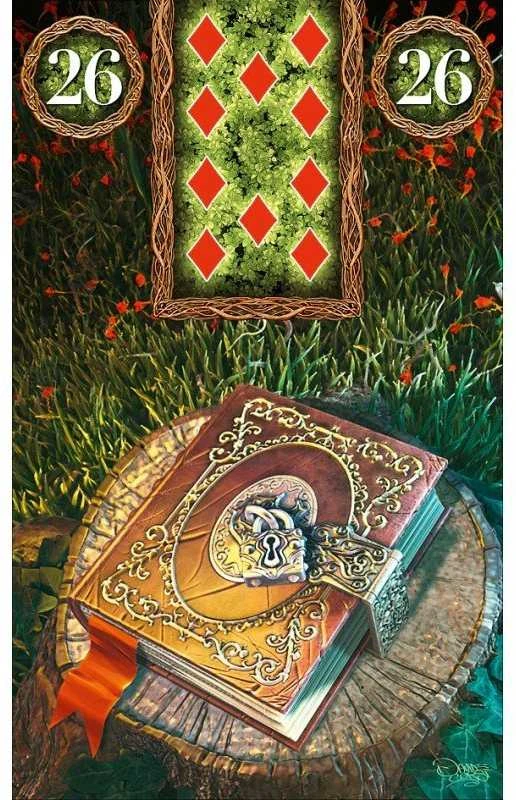 Lo Scarabeo Fairy Lenormand Oracle Kortos