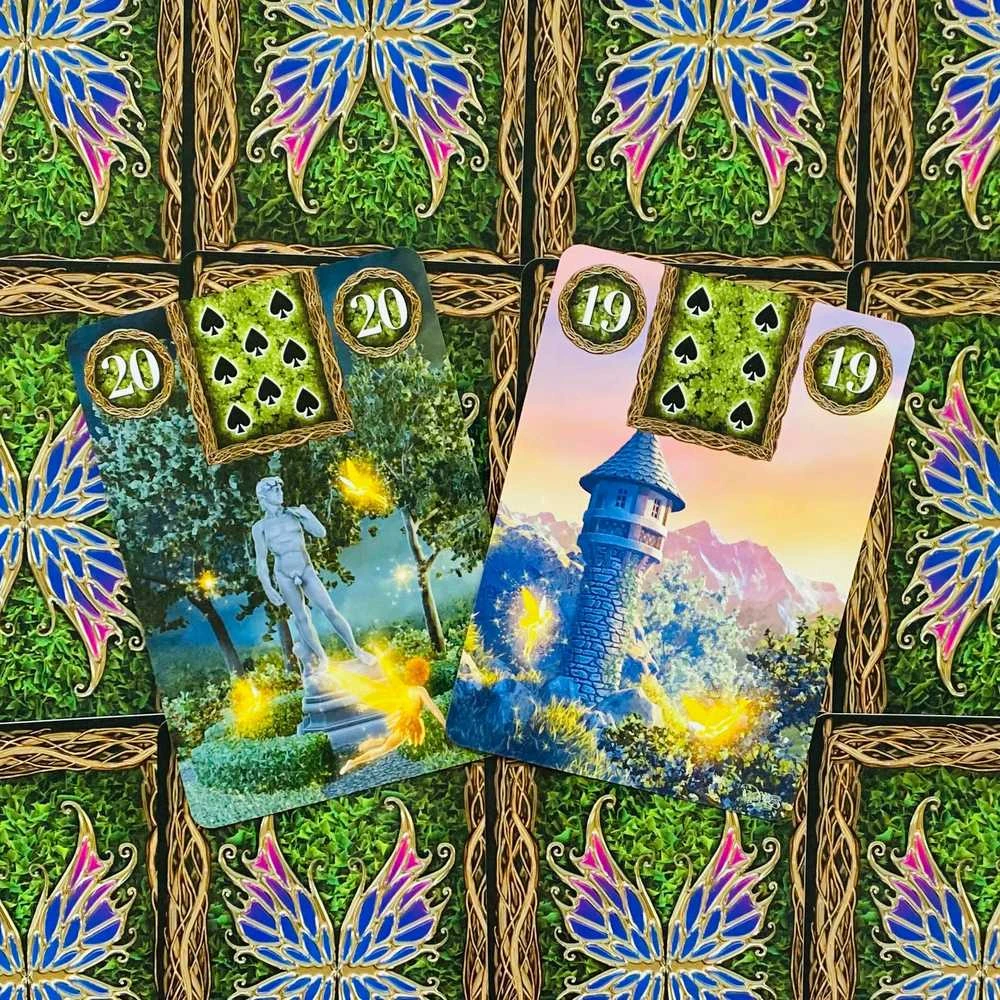 Lo Scarabeo Fairy Lenormand Oracle Kortos