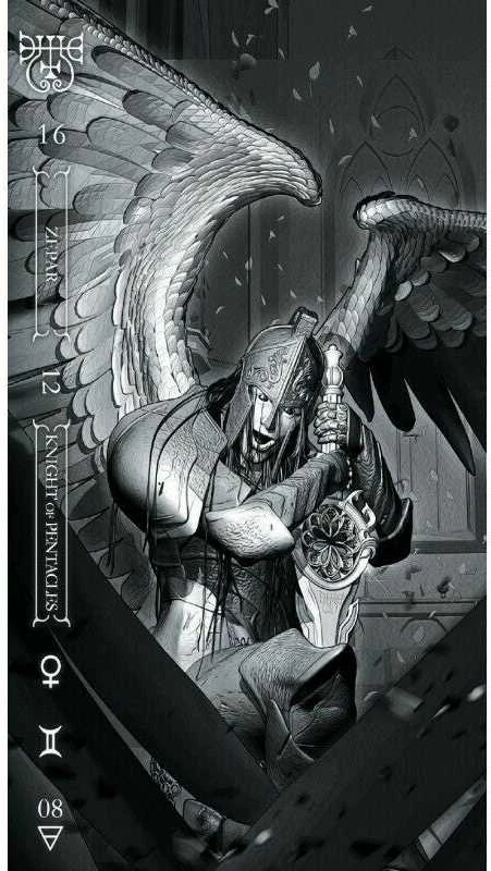 Lo Scarabeo Goetia In Darkness Taro Kortos