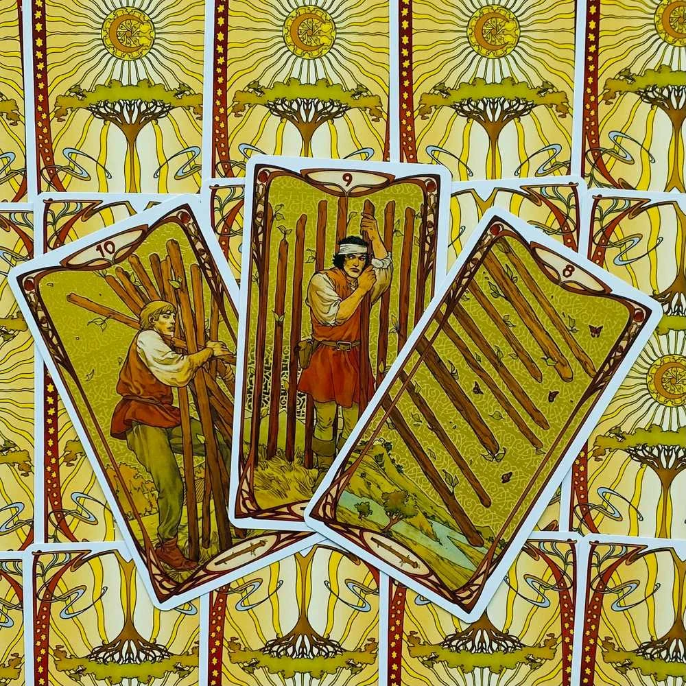 Lo Scarabeo Golden Art Nouveau Taro Kortos