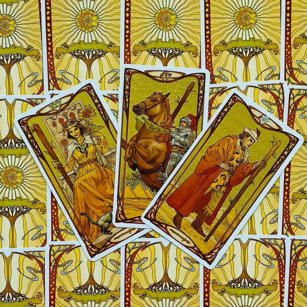 Lo Scarabeo Golden Art Nouveau Taro Kortos