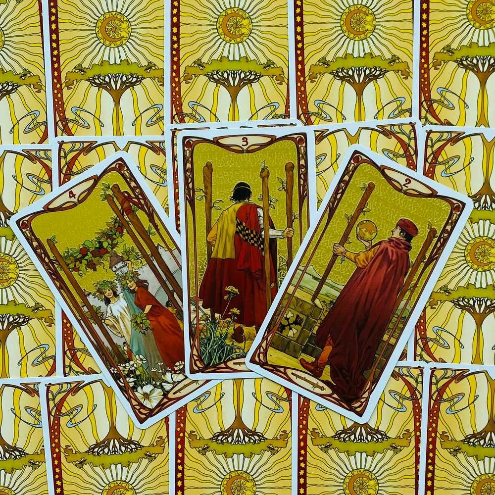Lo Scarabeo Golden Art Nouveau Taro Kortos
