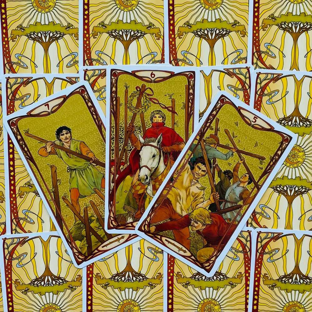 Lo Scarabeo Golden Art Nouveau Taro Kortos