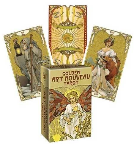 Tarot Mini Kortos Lo Scarabeo Golden Art Nouveau