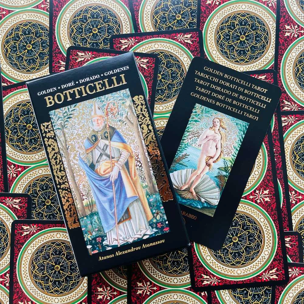 Lo Scarabeo Golden Botticelli Taro Kortos