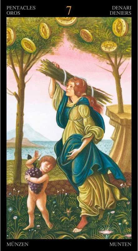 Lo Scarabeo Golden Botticelli Taro Kortos