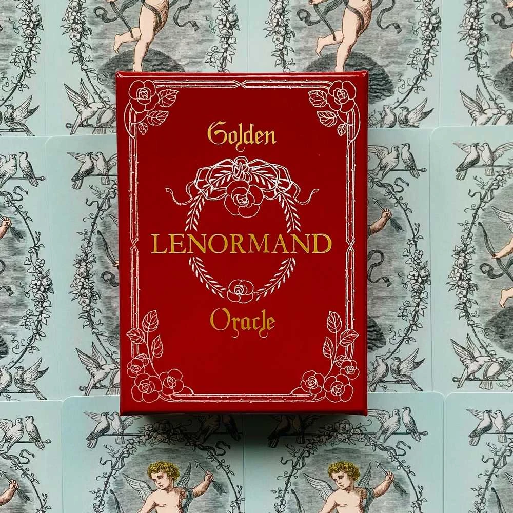 Lo Scarabeo Golden Lenormand Oracle Kortos