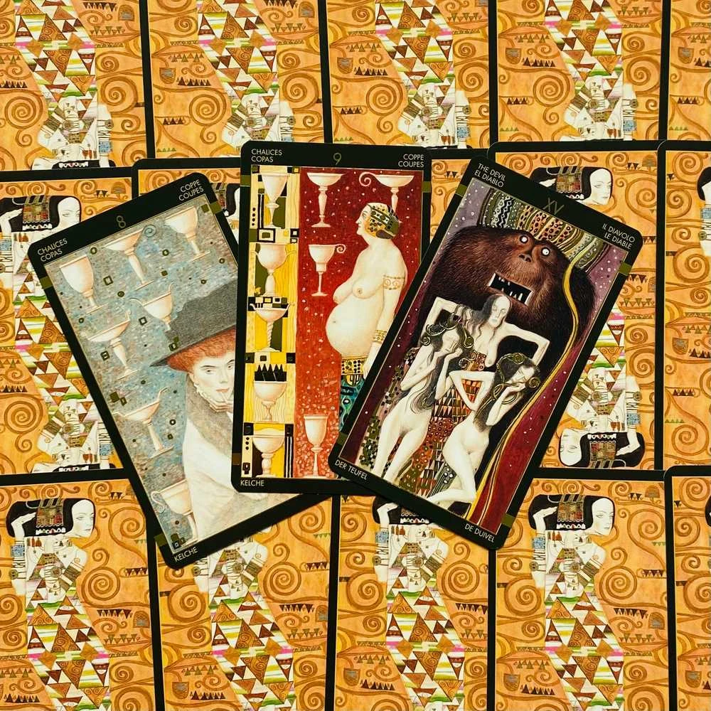 Lo Scarabeo Golden Tarot Of Klimt Kortos