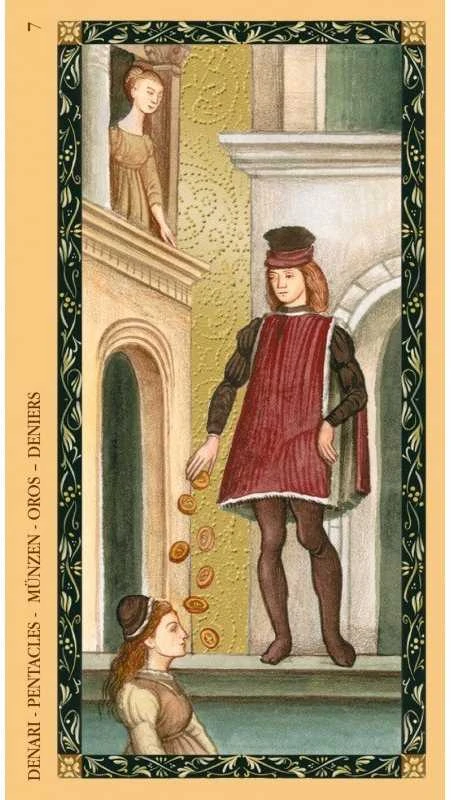 Lo Scarabeo Golden Tarot Of Renaissance Kortos