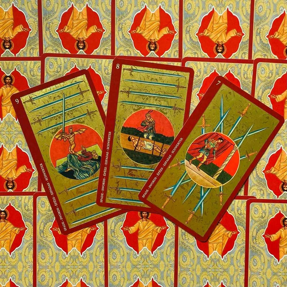 Lo Scarabeo Golden Tarot Of The Tsar Kortos