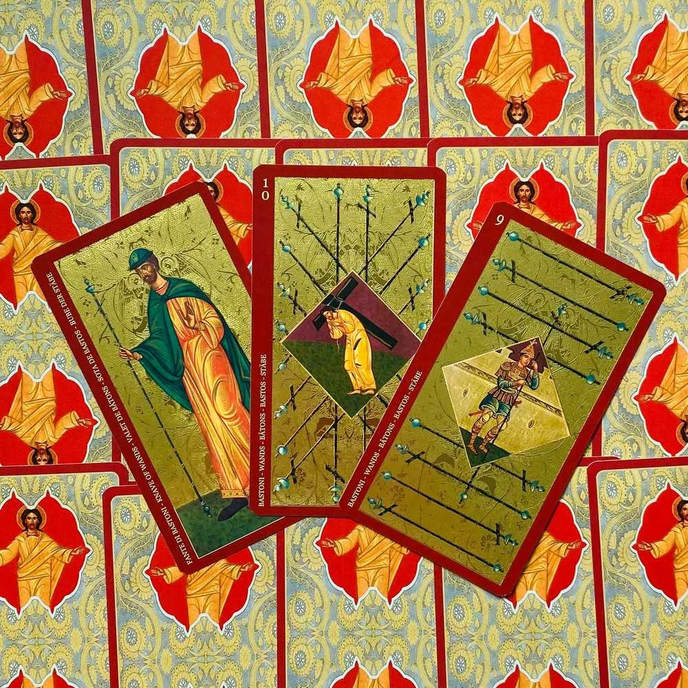 Lo Scarabeo Golden Tarot Of The Tsar Kortos