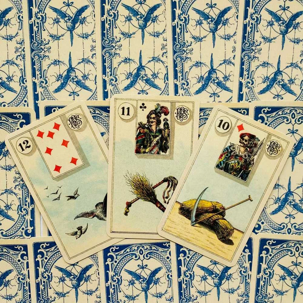Lo Scarabeo Grand Tableau Lenormand Oracle Kortos