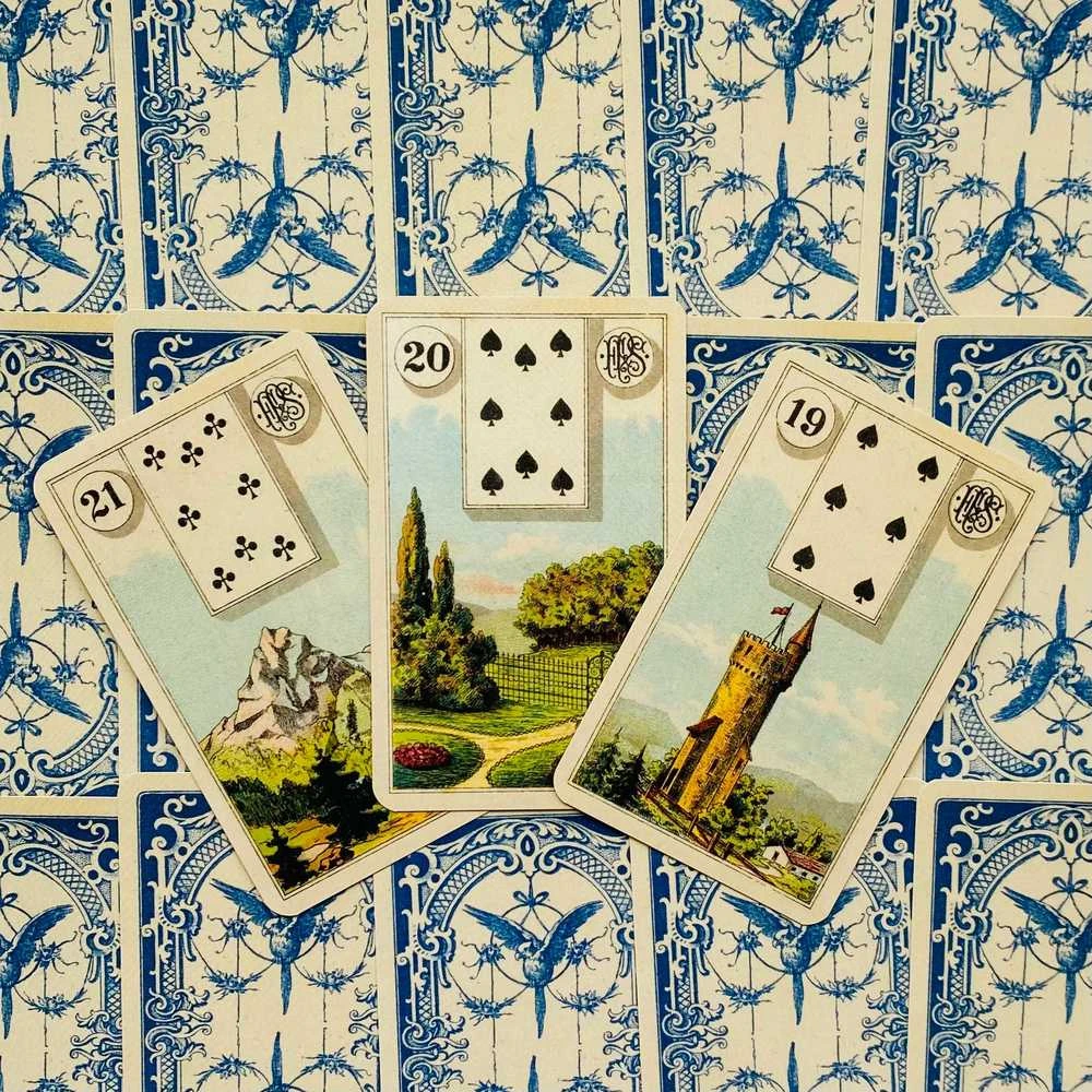 Lo Scarabeo Grand Tableau Lenormand Oracle Kortos