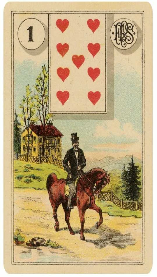 Lo Scarabeo Grand Tableau Lenormand Oracle Kortos