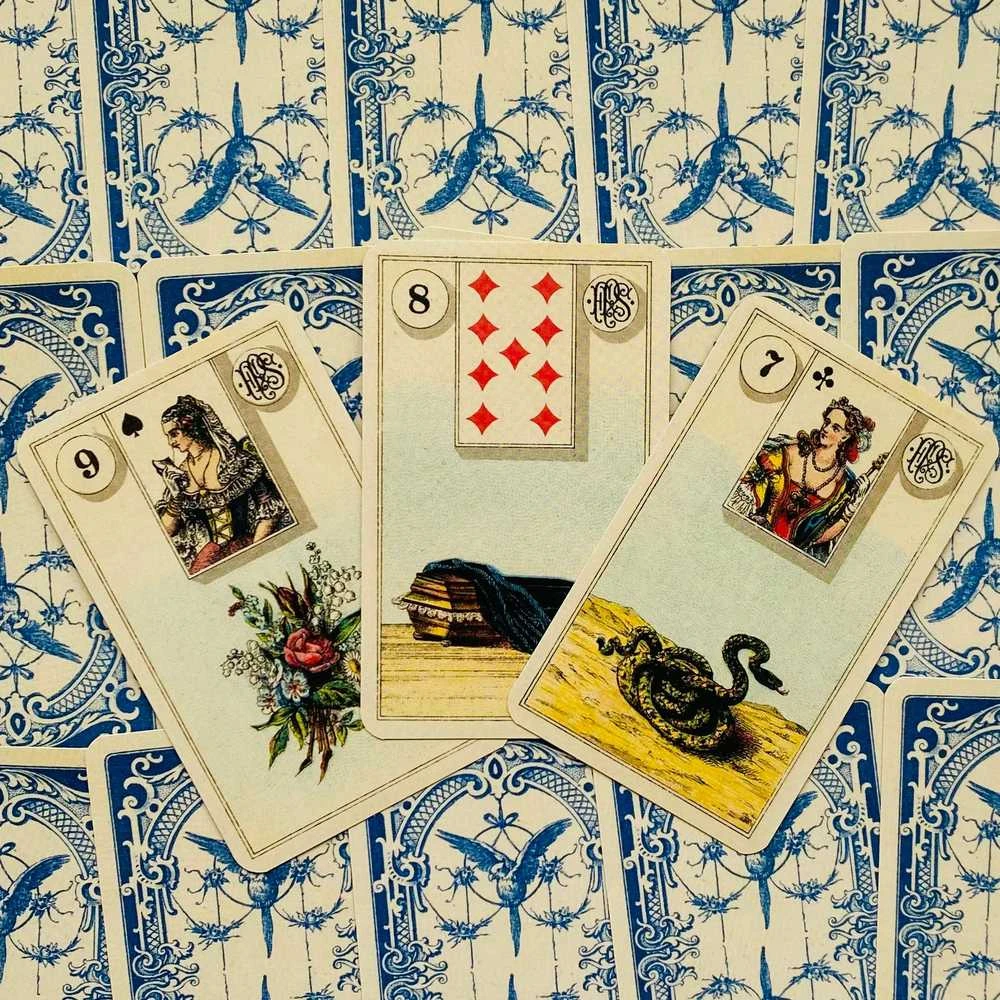 Lo Scarabeo Grand Tableau Lenormand Oracle Kortos