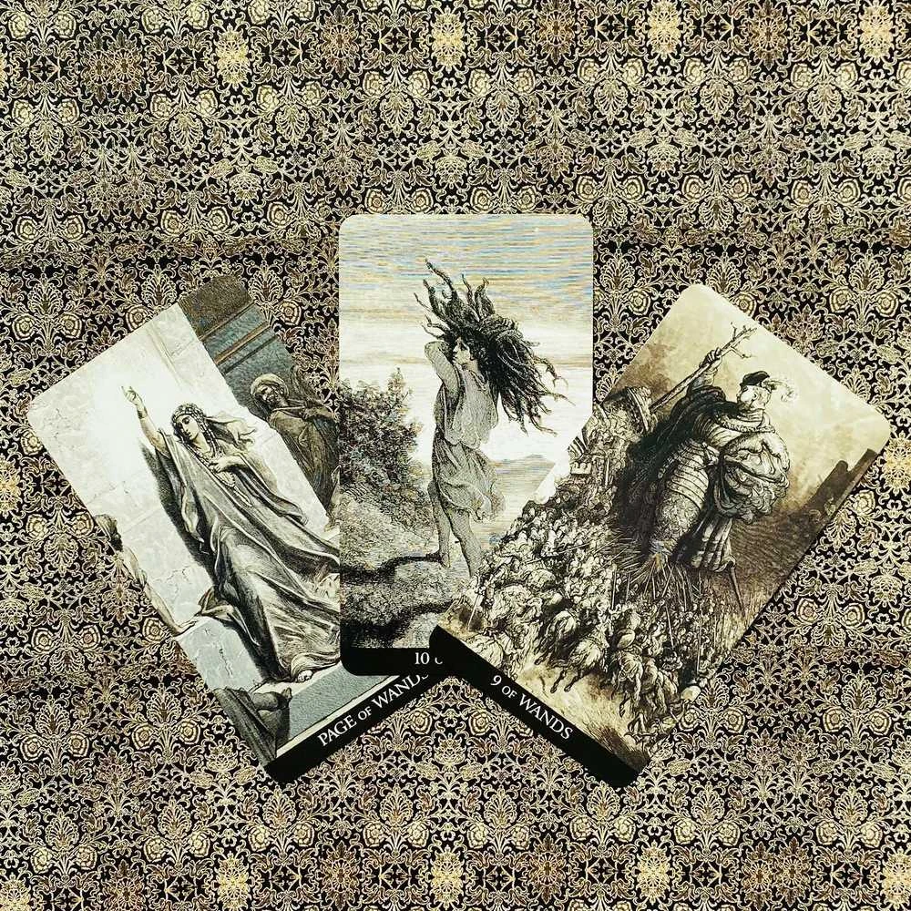 Lo Scarabeo Gustave Doré Taro kortos