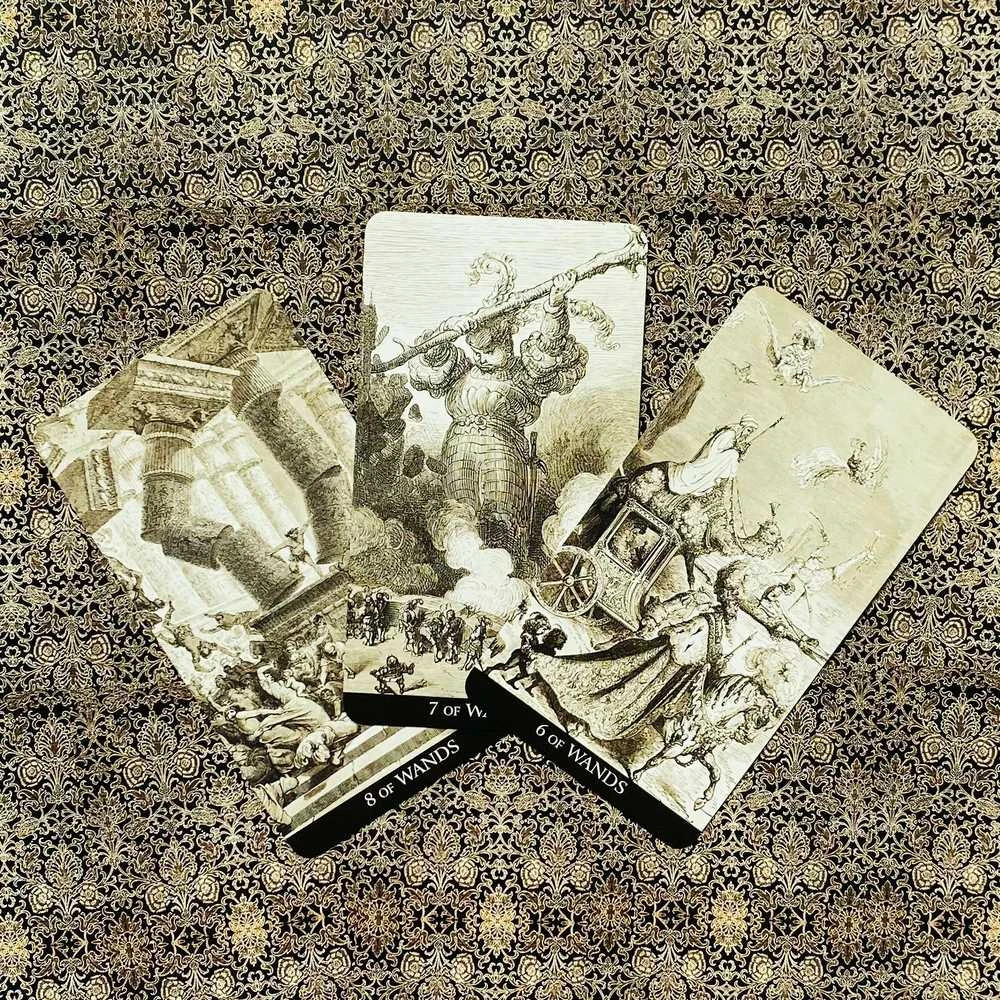 Lo Scarabeo Gustave Doré Taro kortos