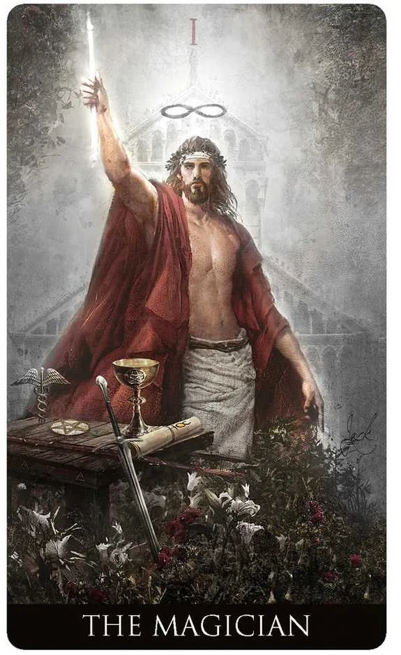 Žaidimų kortos - Heaven & Earth Tarot Mini (Lo Scarabeo, 78 kortos, daugiakalbis vadovas)