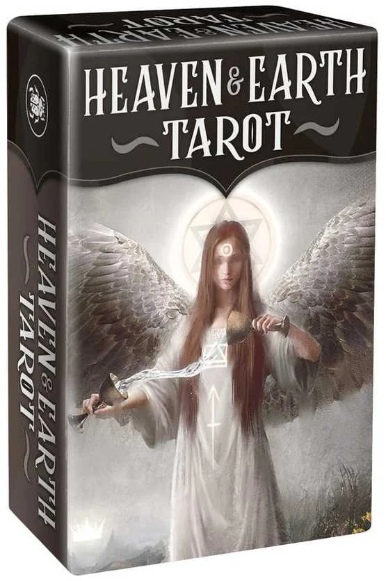 Žaidimų kortos - Heaven & Earth Tarot Mini (Lo Scarabeo, 78 kortos, daugiakalbis vadovas)