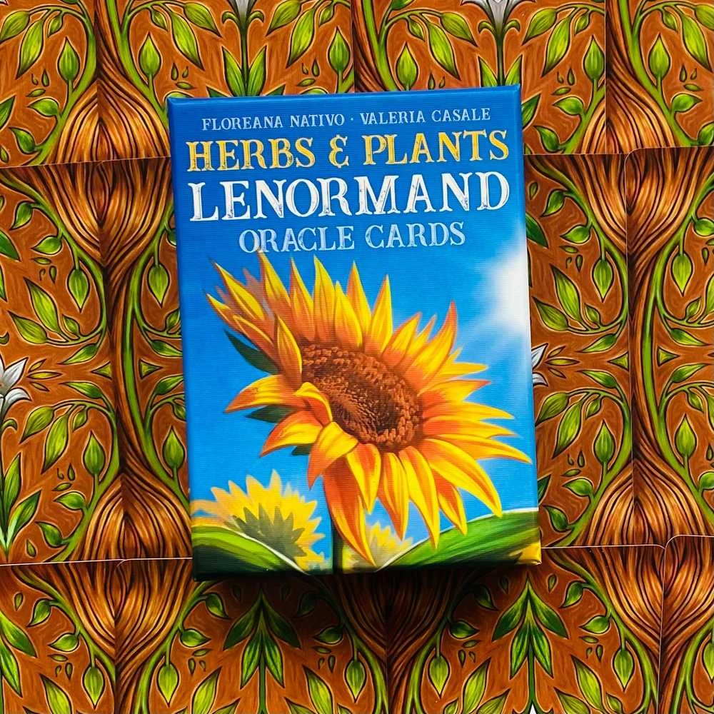 Lo Scarabeo Herbs & Plants Lenormand Oracle Kortos
