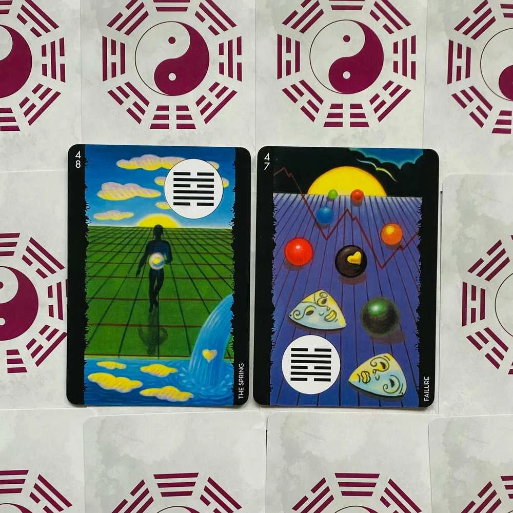 KNYGA Lo Scarabeo I-ching Of Love Oracle Kortos